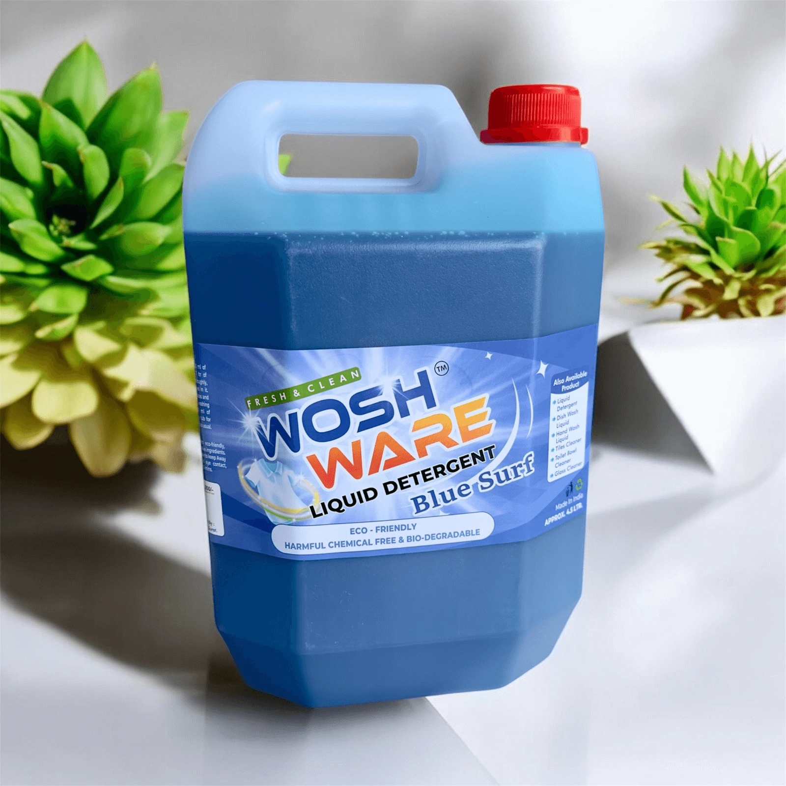 blue liquid detergent 4.5kg