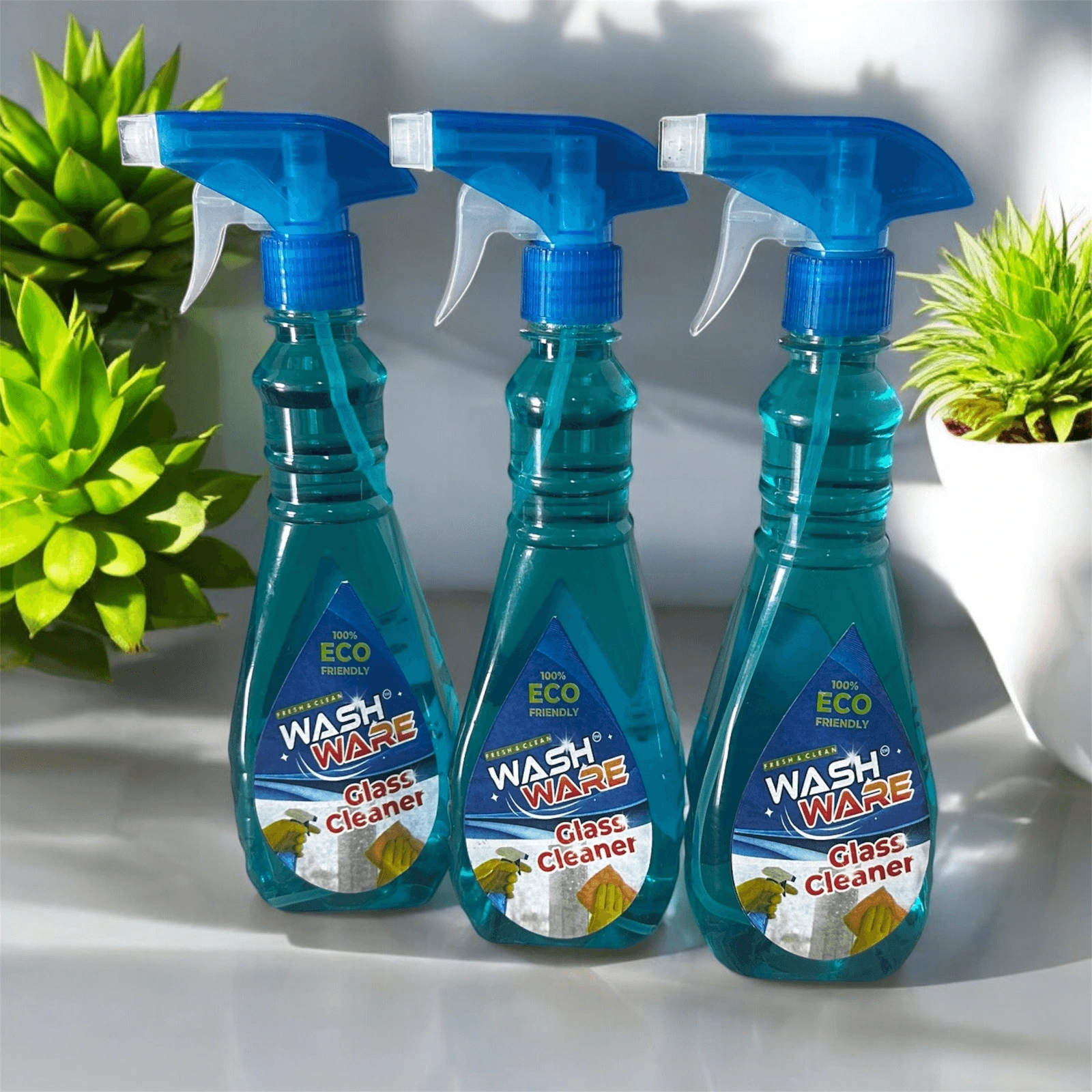 glass cleaner 3pic combo