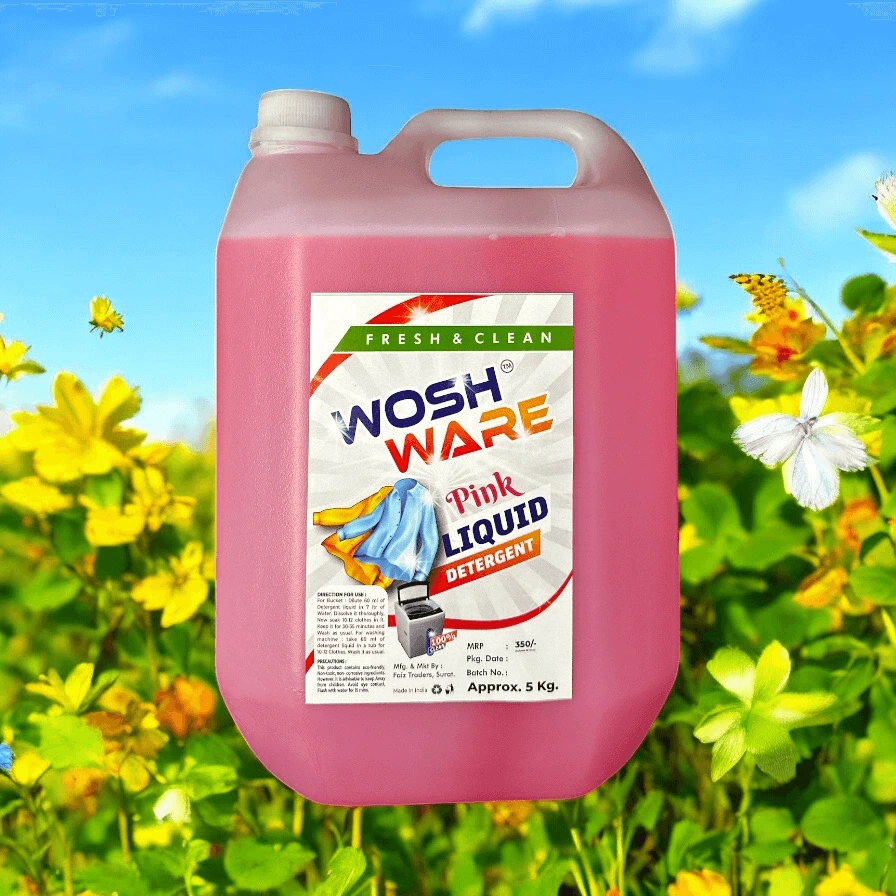 pink liquid detergent 5kg